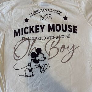 Mickey Mouse American Classic White T-Shirt